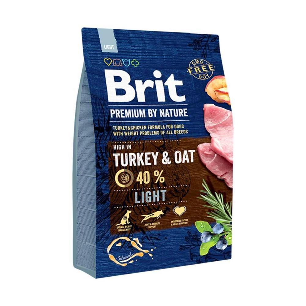 Brit Premium Dog Light корм для собак всех пород 3 кг